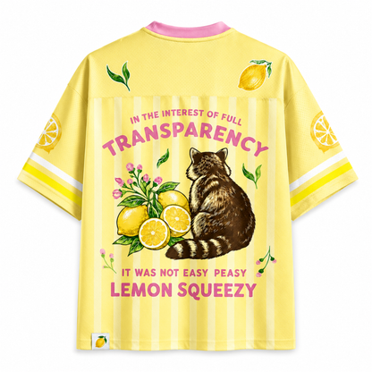 ChaoticClub Transparency Easy Peasy Lemon Squeezy Mesh Jersey