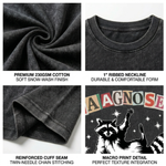 ChaoticClub Undiagnosed Racconn Washed T-Shirt