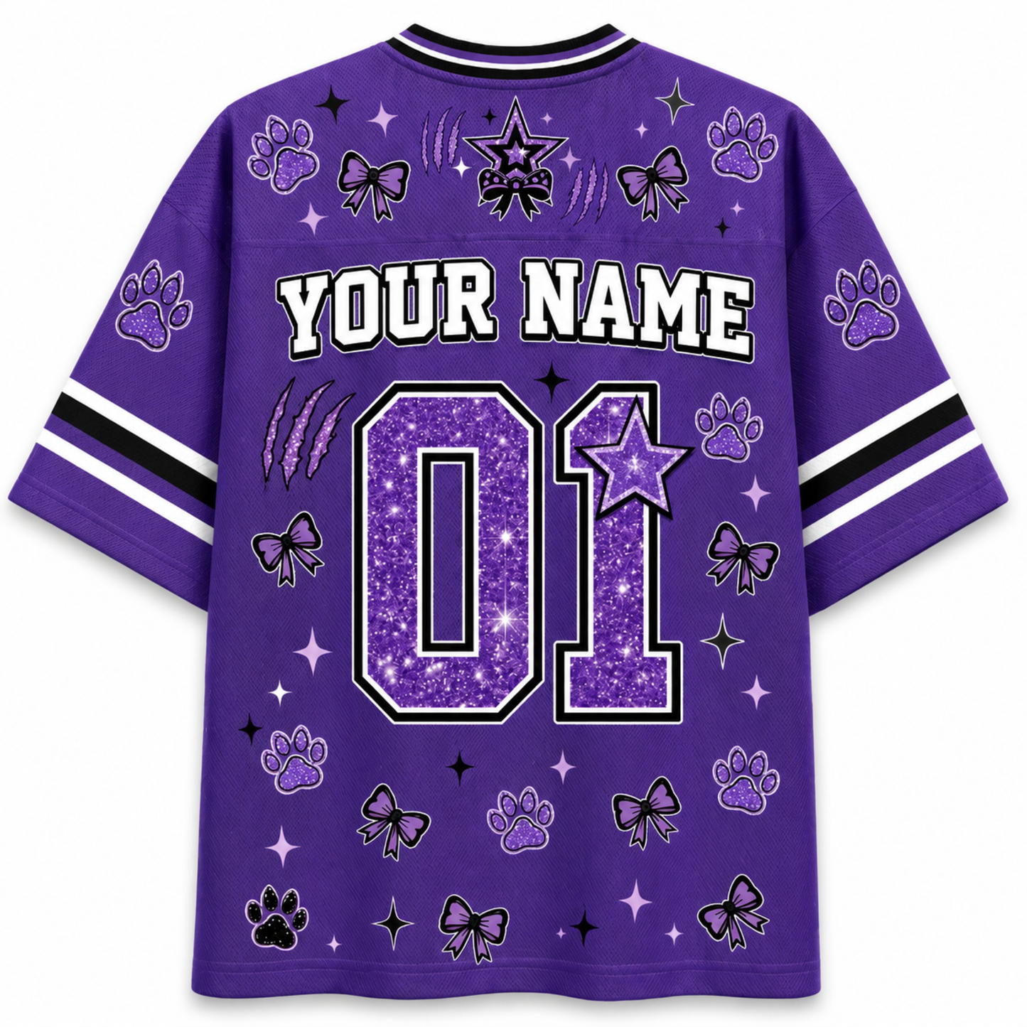Chaotic Club Personalized School Spirit Mascot Mesh Jersey