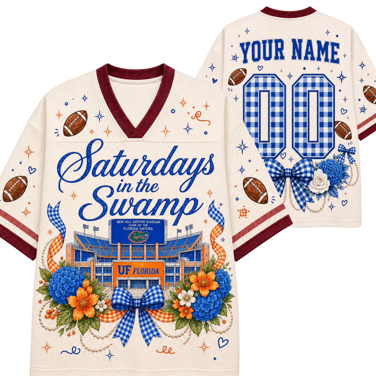 Chaotic Club All Team Football Stadium Game Day Mesh Jersey