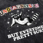 ChaoticClub Undiagnosed Racconn Washed T-Shirt