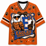 Chaotic Club Personalized School Spirit Mascot Mesh Jersey