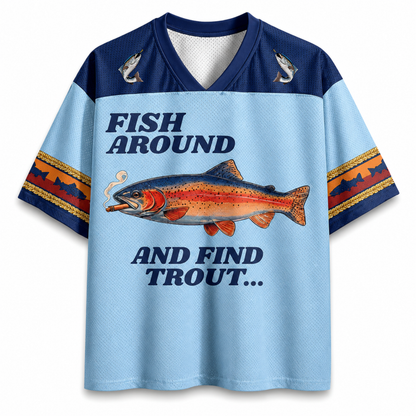 ChaoticClub Fish Around Trout Summer Mesh Jersey