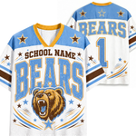 Chaotic Club Retro School Mascot School Spirit Team Mesh Jersey