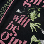 Chaotic Club Girls Will Be Girls Witchy Feminist Long Sleeve Jersey