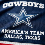 ChaoticClub Personalized Cowboys Dallas Mesh Jersey