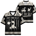 ChaoticClub GOT TOO SILLY Unhinged Mesh Jersey