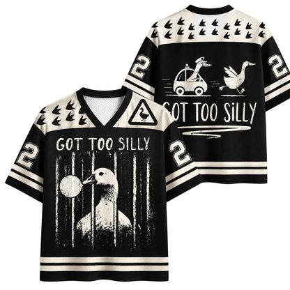 ChaoticClub GOT TOO SILLY Unhinged Mesh Jersey
