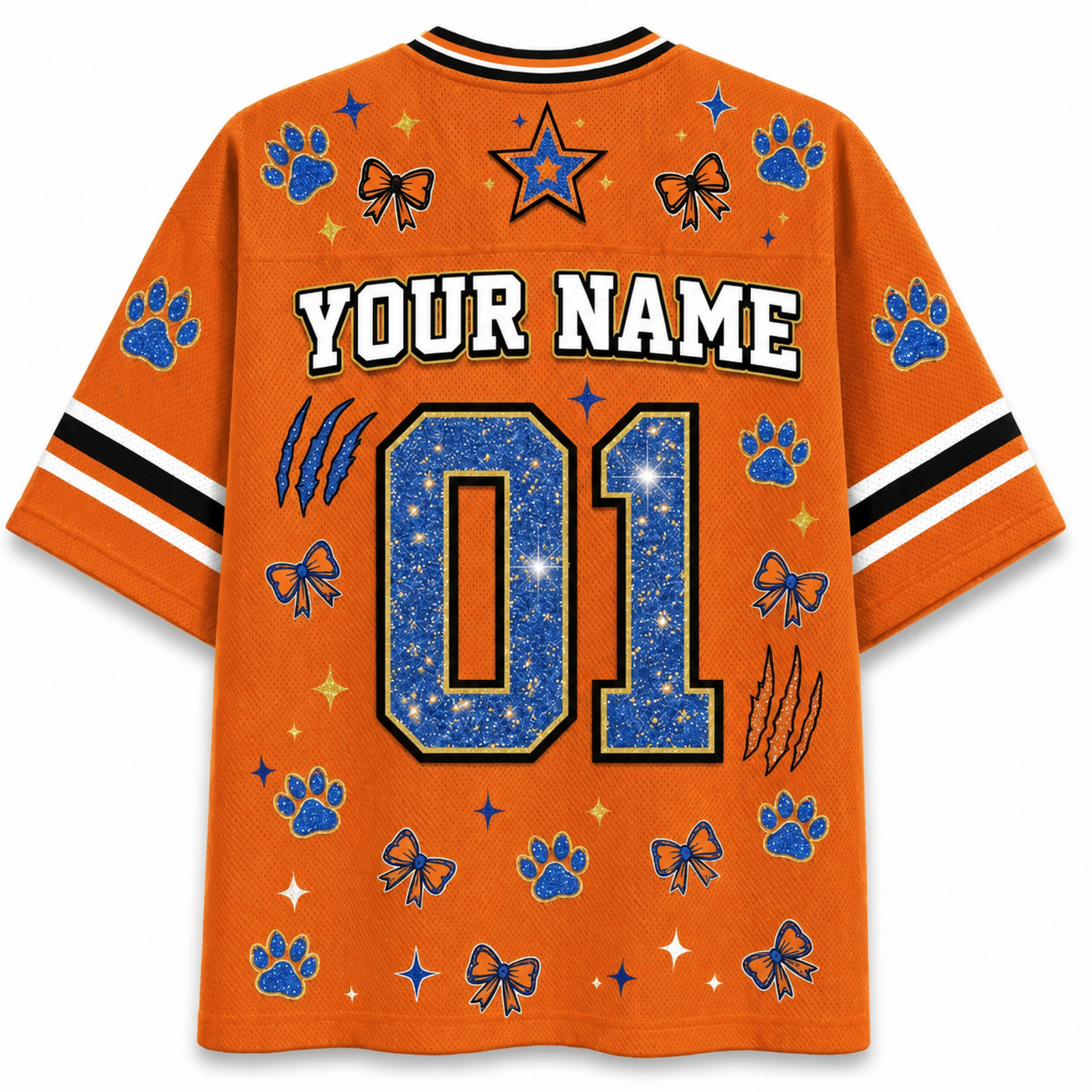 Chaotic Club Personalized School Spirit Mascot Mesh Jersey