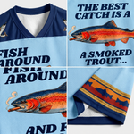 ChaoticClub Fish Around Trout Summer Mesh Jersey