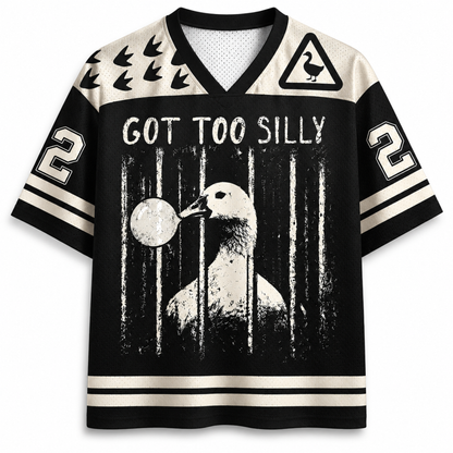ChaoticClub GOT TOO SILLY Unhinged Mesh Jersey