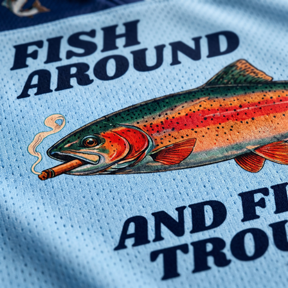 ChaoticClub Fish Around Trout Summer Mesh Jersey
