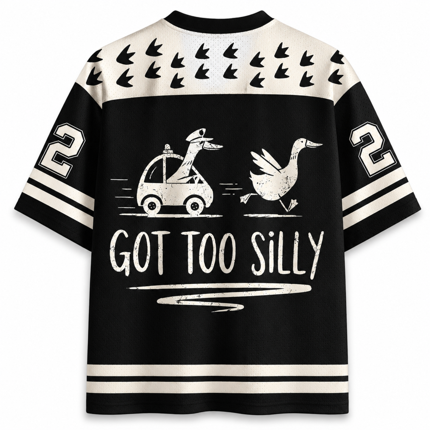 ChaoticClub GOT TOO SILLY Unhinged Mesh Jersey