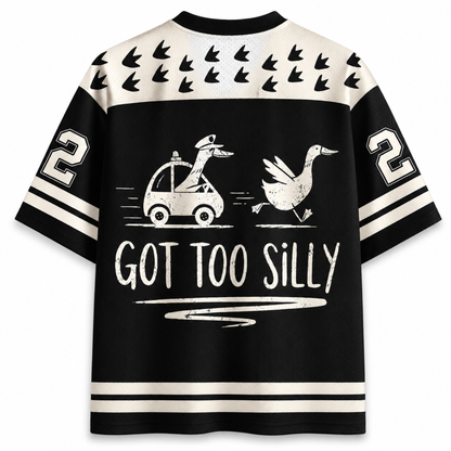 ChaoticClub GOT TOO SILLY Unhinged Mesh Jersey