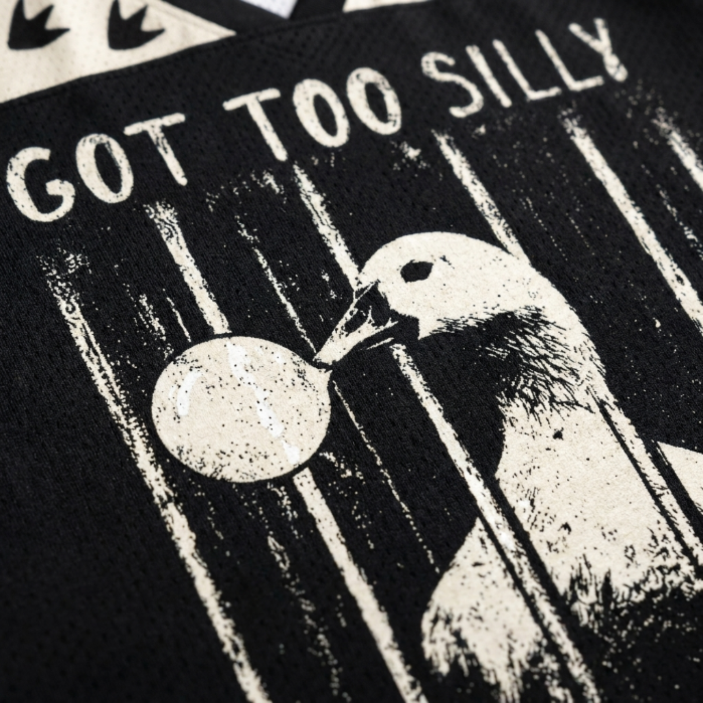 ChaoticClub GOT TOO SILLY Unhinged Mesh Jersey