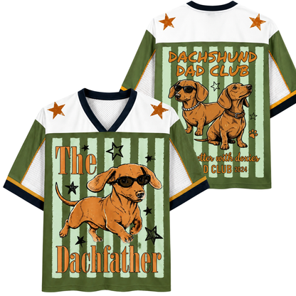 ChaoticClub The Dachfather Dachshund Dog Mesh Jersey