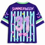 ChaoticClub Preppy Summerween Ghost Mesh Jersey