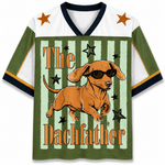 ChaoticClub The Dachfather Dachshund Dog Mesh Jersey