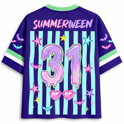 ChaoticClub Preppy Summer-ween Bubble Mesh Jersey