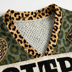 ChaoticClub Extra Boujee Leopard Mesh Jersey