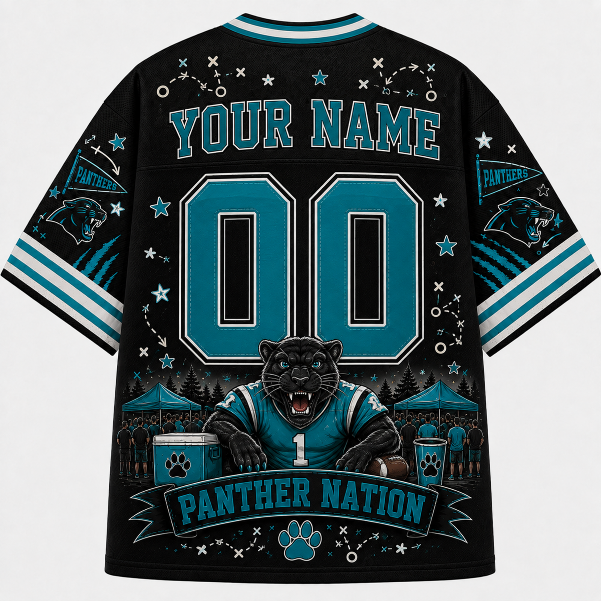 Chaotic Club Custom School Mascot Tailgate Mesh Jersey