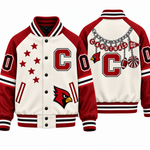 Chaotic Club Custom Mascot Necklace Game Day Varsity Jacket