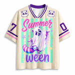 ChaoticClub Preppy Summerween Ghost Raccoon Mesh Jersey