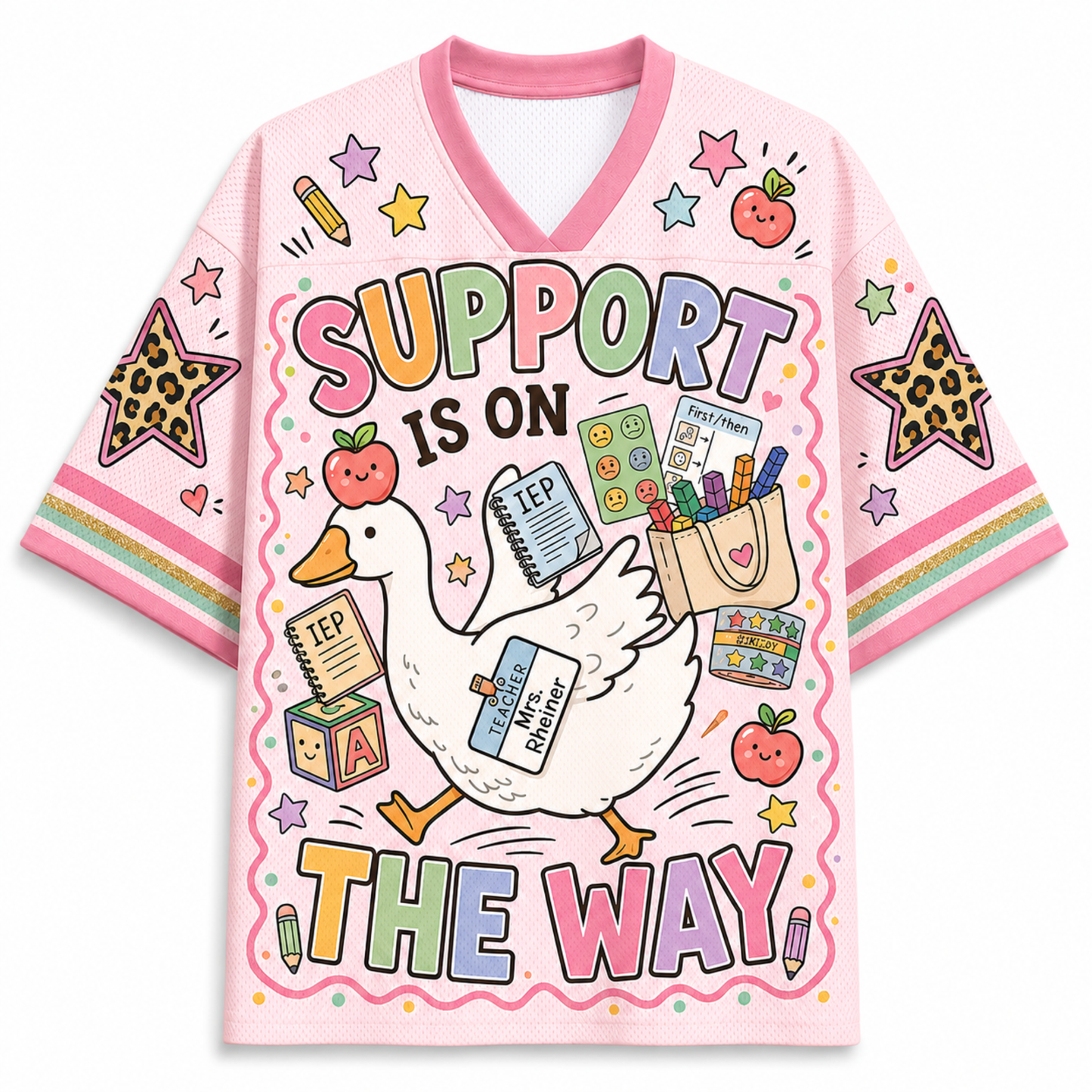 ChaoticClub Silly Goose Special Education Teacher Mesh Jersey