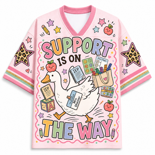 Chaotic Club Silly Goose Special Education Teacher Mesh Jersey