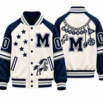 Chaotic Club Custom Mascot Necklace Game Day Varsity Jacket