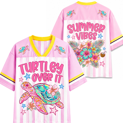 ChaoticClub Turtle Over It Summer Mesh Jersey