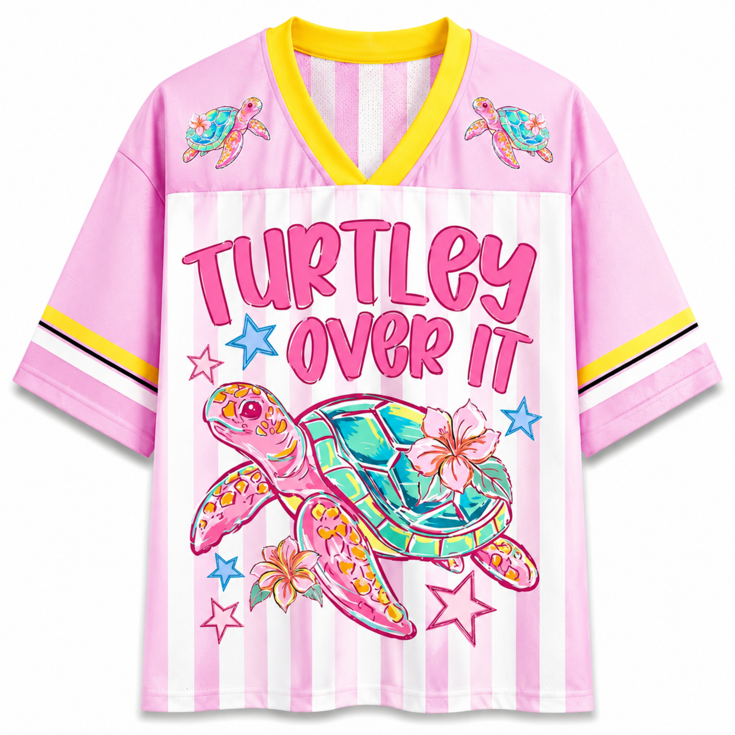 ChaoticClub Turtle Over It Summer Mesh Jersey