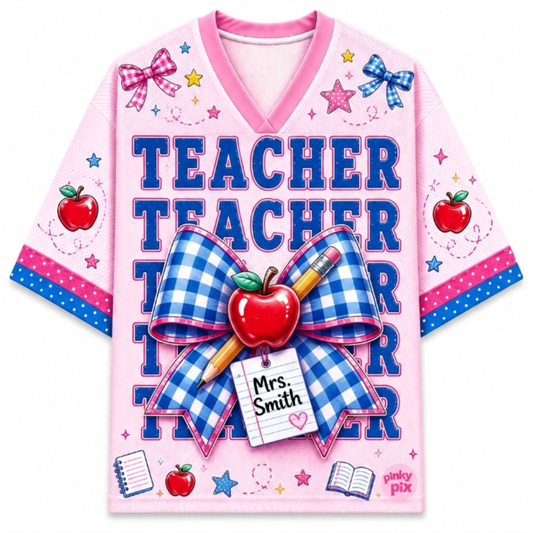 Chaotic Club PRINCIPAL, LIBRARIAN, SPED, COUNCILOR, PARA, TEACHER Mesh Jersey