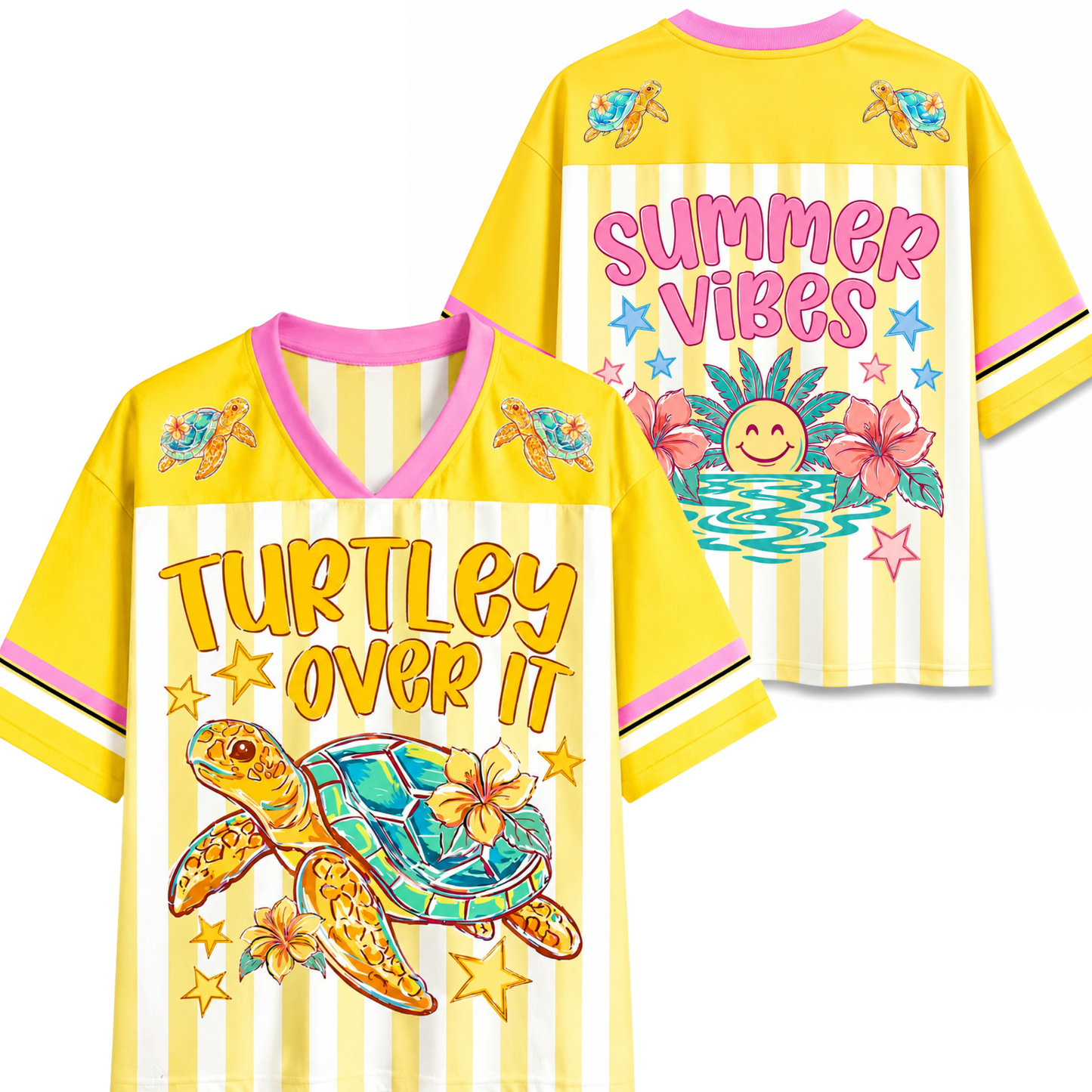 ChaoticClub Turtle Over It Summer Mesh Jersey