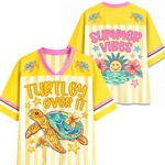 ChaoticClub Turtle Over It Summer Mesh Jersey