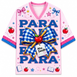 ChaoticClub PRINCIPAL, LIBRARIAN, SPED, COUNCILOR, PARA, TEACHER Mesh Jersey