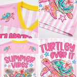 ChaoticClub Turtle Over It Summer Mesh Jersey