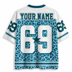 ChaoticClub Leopard Name&Number Personalized Mesh Jersey