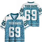 ChaoticClub Leopard Name&Number Personalized Mesh Jersey