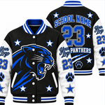 Chaotic Club Personalized Mascot Game Day Varsity Jacket