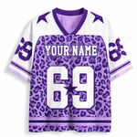 ChaoticClub Leopard Name&Number Personalized Mesh Jersey