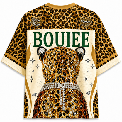 ChaoticClub Boujee Leopard Cheetah  Mesh Jersey