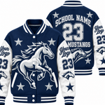 Chaotic Club Personalized Mascot Game Day Varsity Jacket