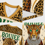 ChaoticClub Boujee Leopard Cheetah  Mesh Jersey