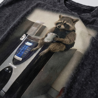 ChaoticClub The Raccoon's Monday Wash Tanktop