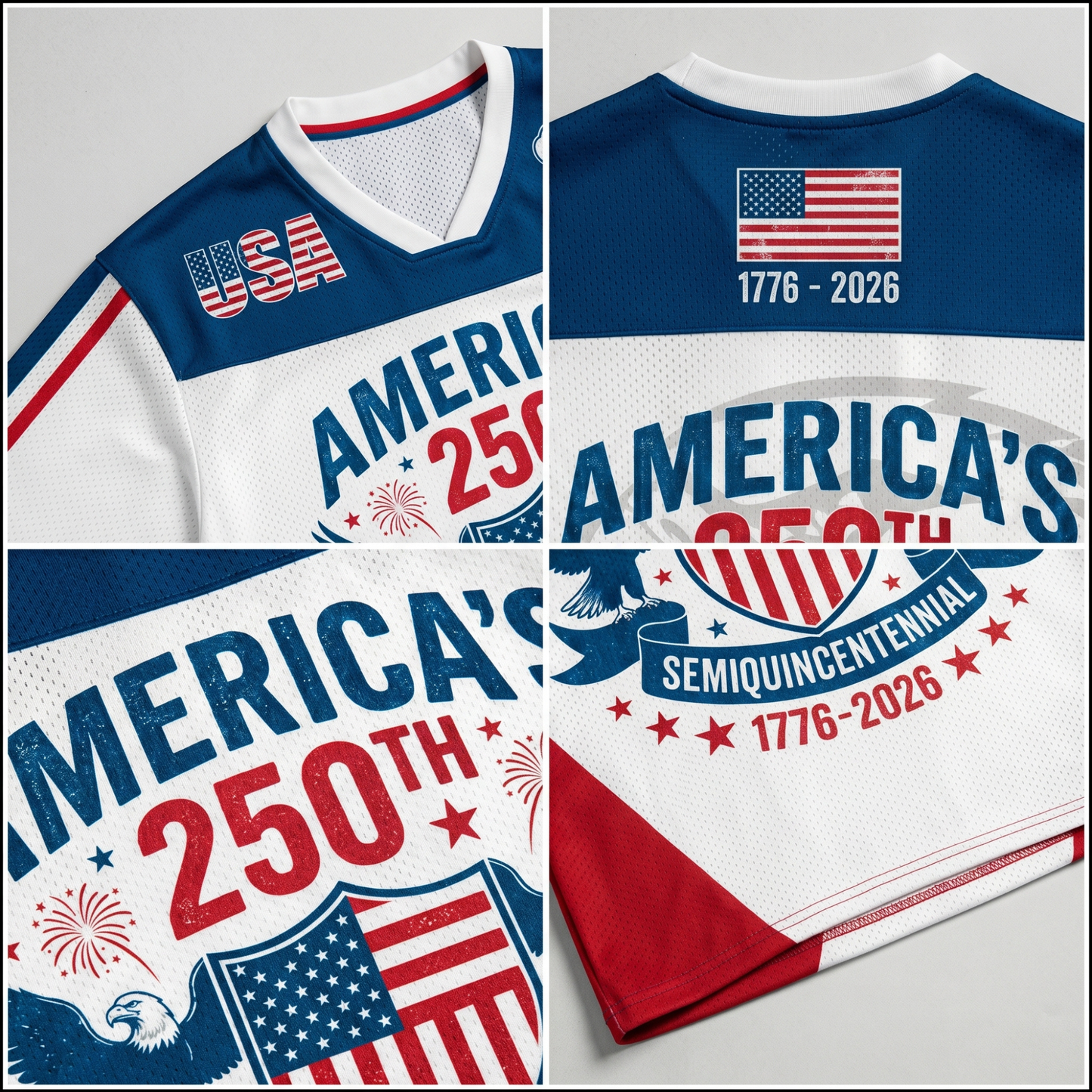 ChaoticClub USA 250th Anniversary Mesh Jersey