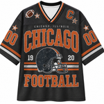 Chaotic Club Retro Mascot Game Day Football Mesh Jersey