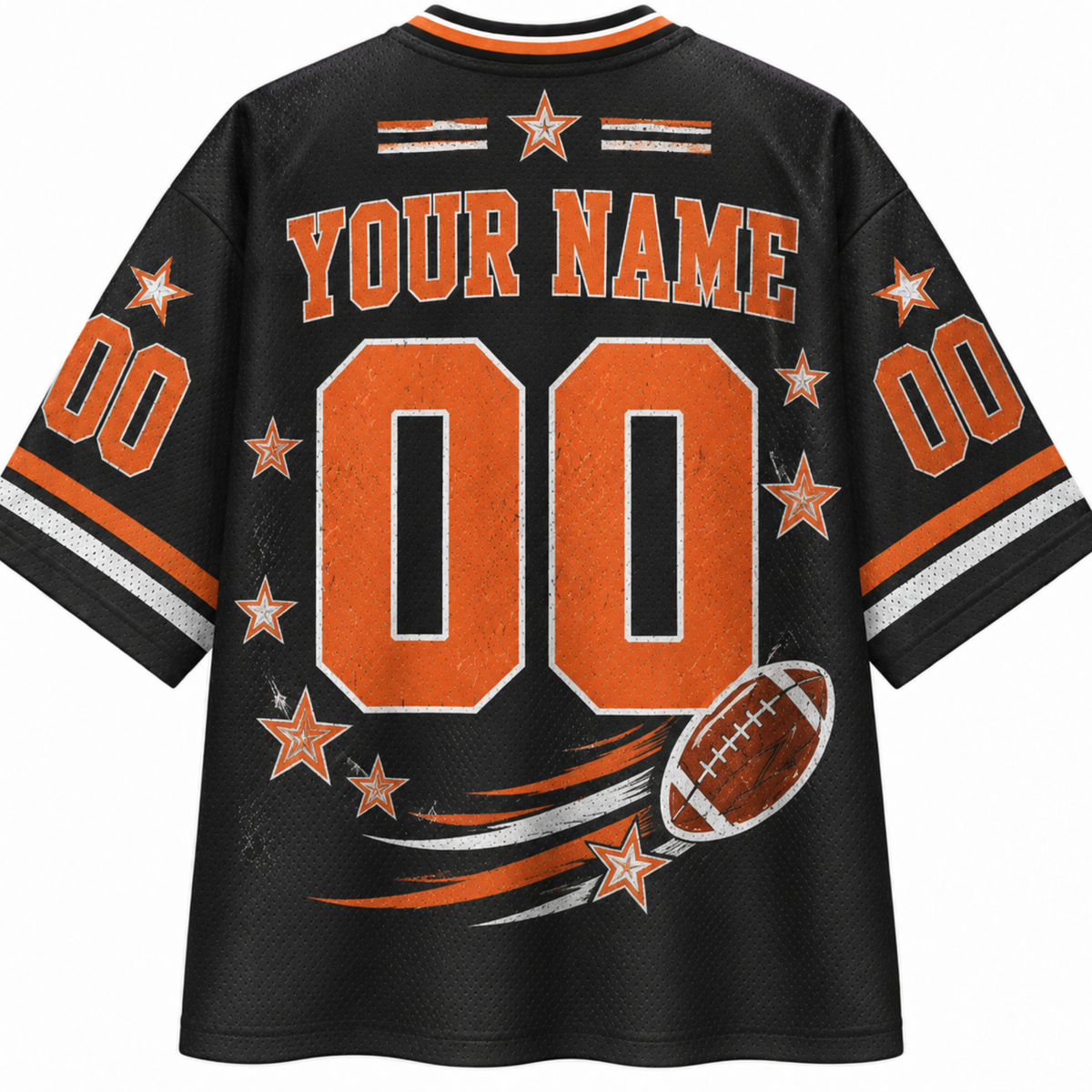 Chaotic Club Retro Mascot Game Day Football Mesh Jersey