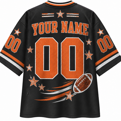 Chaotic Club Retro Mascot Game Day Football Mesh Jersey