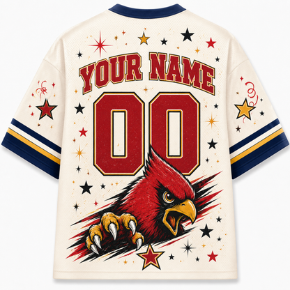 Chaotic Club School Mascot Star Game Day Sports Mesh Jersey